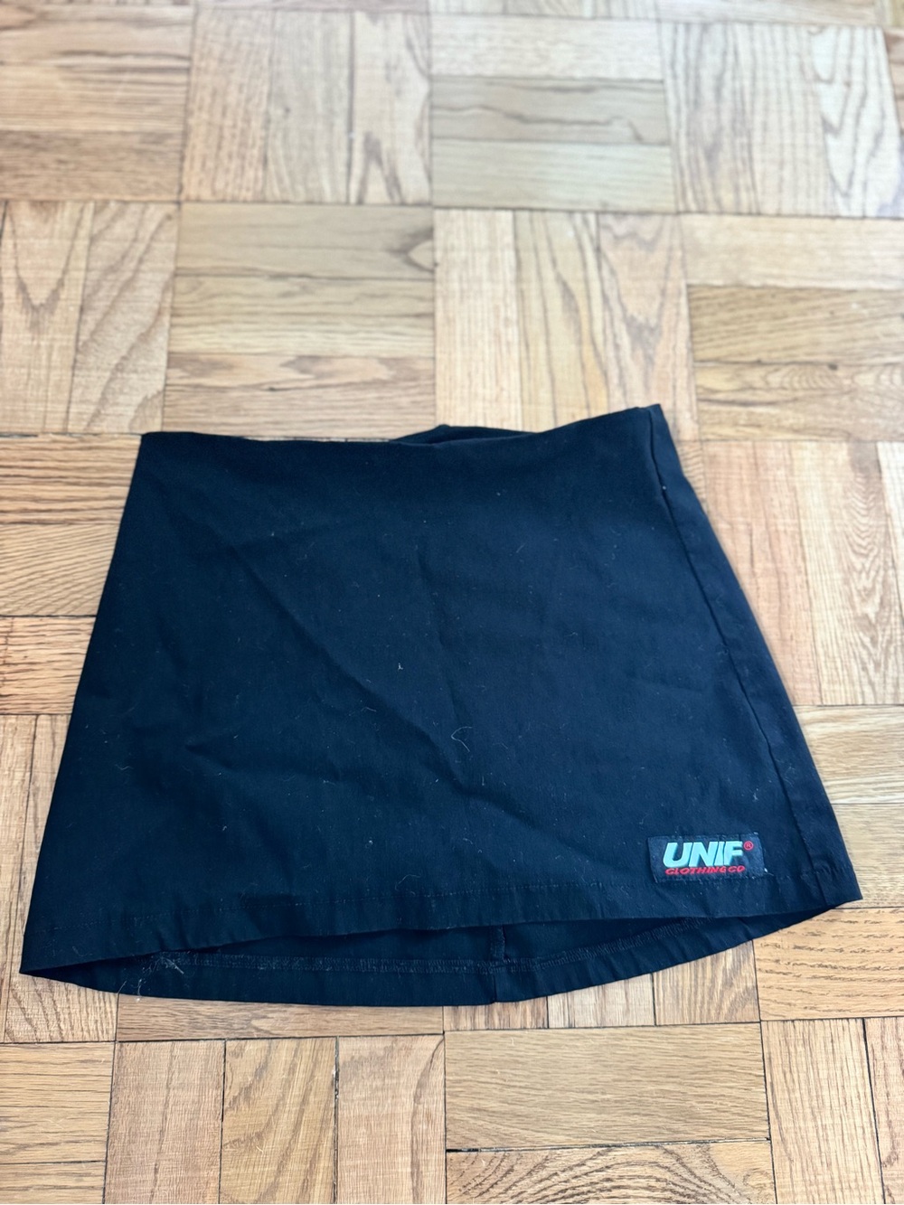 UNIF clothing co. black mini skirt
